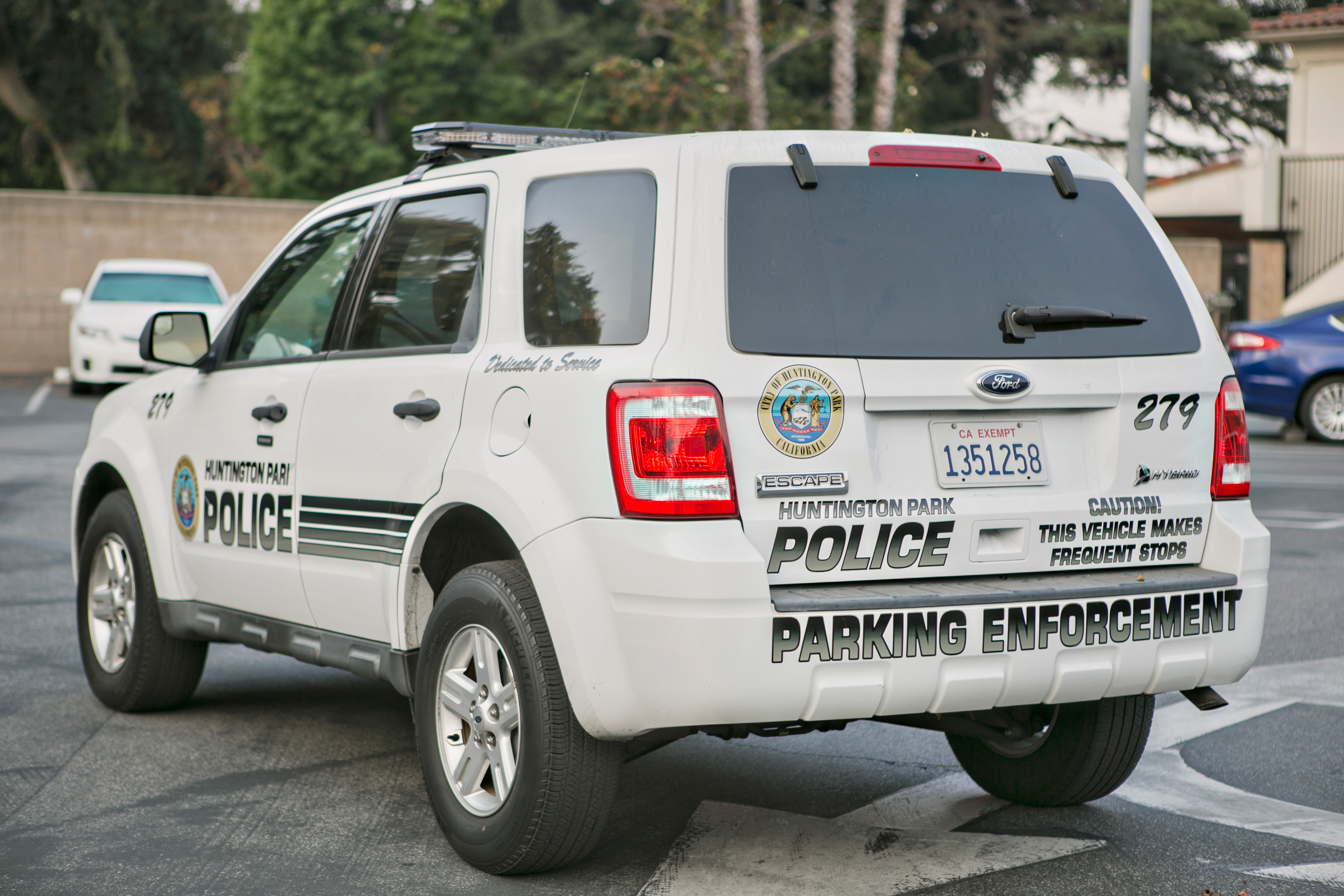 Parking Enforcement Huntington Park Police Department